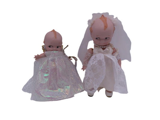 Kewpie Dolls Made Dressed up by Carmen Jackson