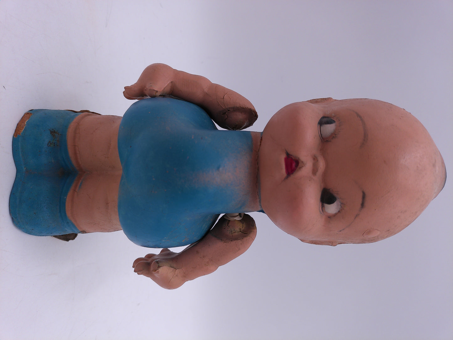 Kewpie lot of 3 Dolls one in Blue Outfit