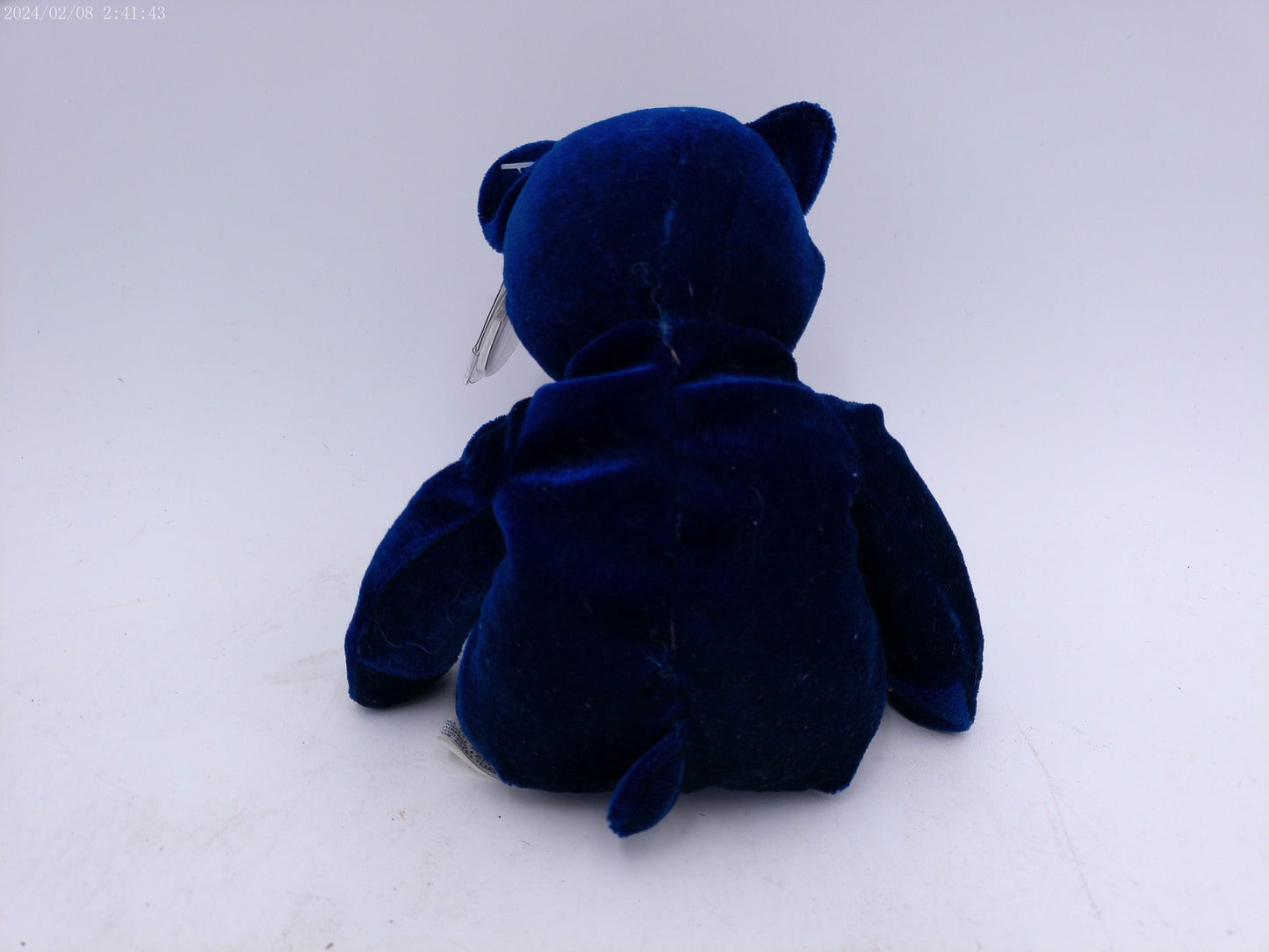 Jackie VIP I Plush Bear 1999 Limited Edition Jacqueline Onassis Kennedy Bear Classic Collecticritters Blue Bear