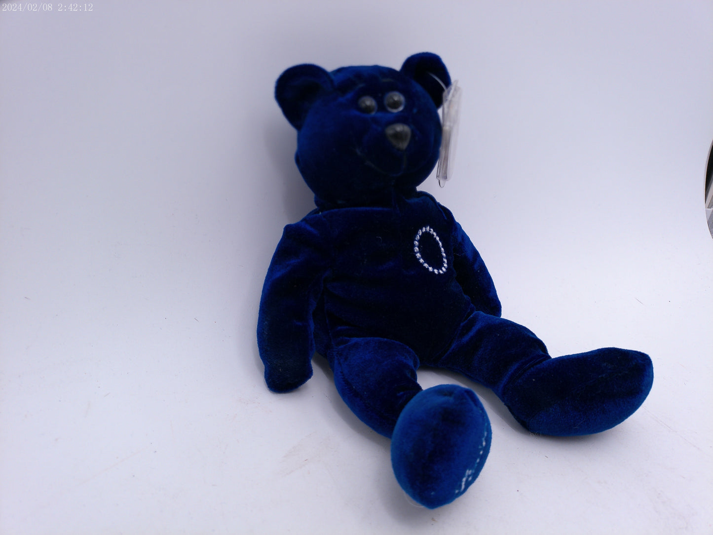Jackie VIP I Plush Bear 1999 Limited Edition Jacqueline Onassis Kennedy Bear Classic Collecticritters Blue Bear