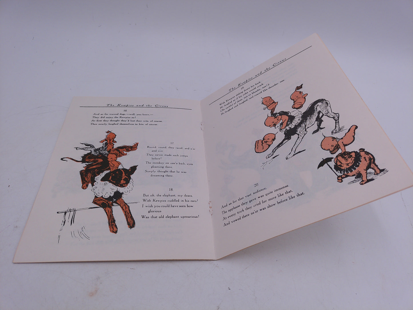Kewpie 3 Books and Stories Kewpies and the Circus