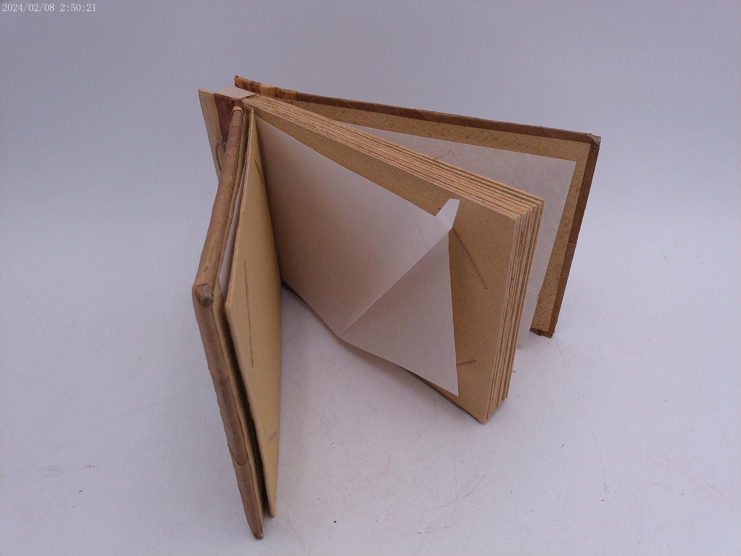 Blank Handmade Mini Album Photo Album, Craft Kit, Faux Leather Spine