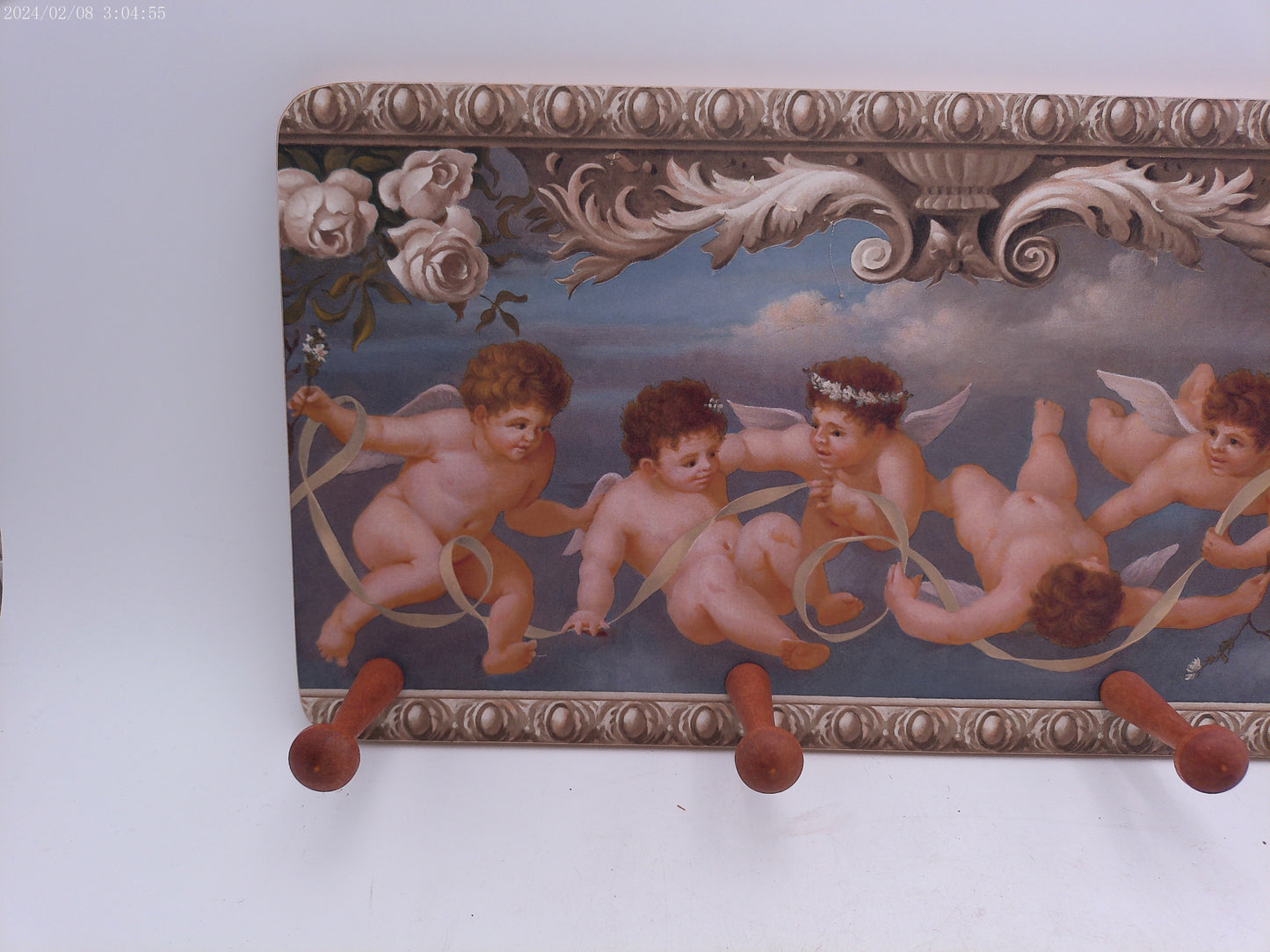 Angelic Angels Wall Coat Hanging Rack