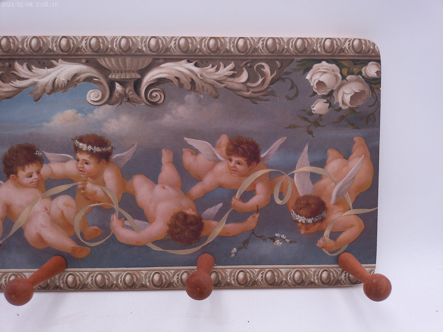 Angelic Angels Wall Coat Hanging Rack