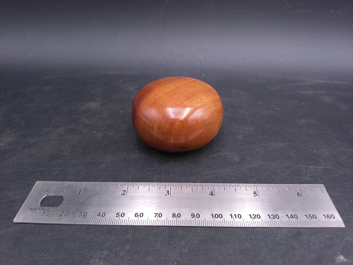 Myrtle Wood Paper Weight Mid-Century Oregon Myrtlewood solid wood