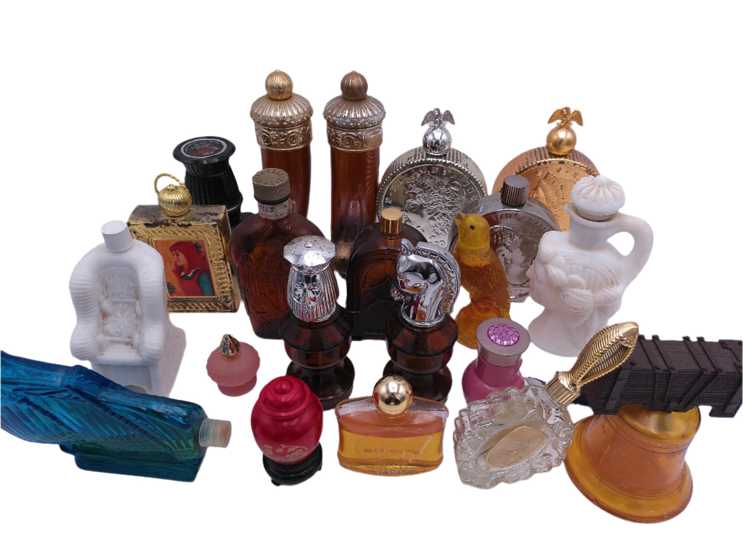 Huge Rare Lot of Avon Vintage Perfume  Bottles #3 no liquid