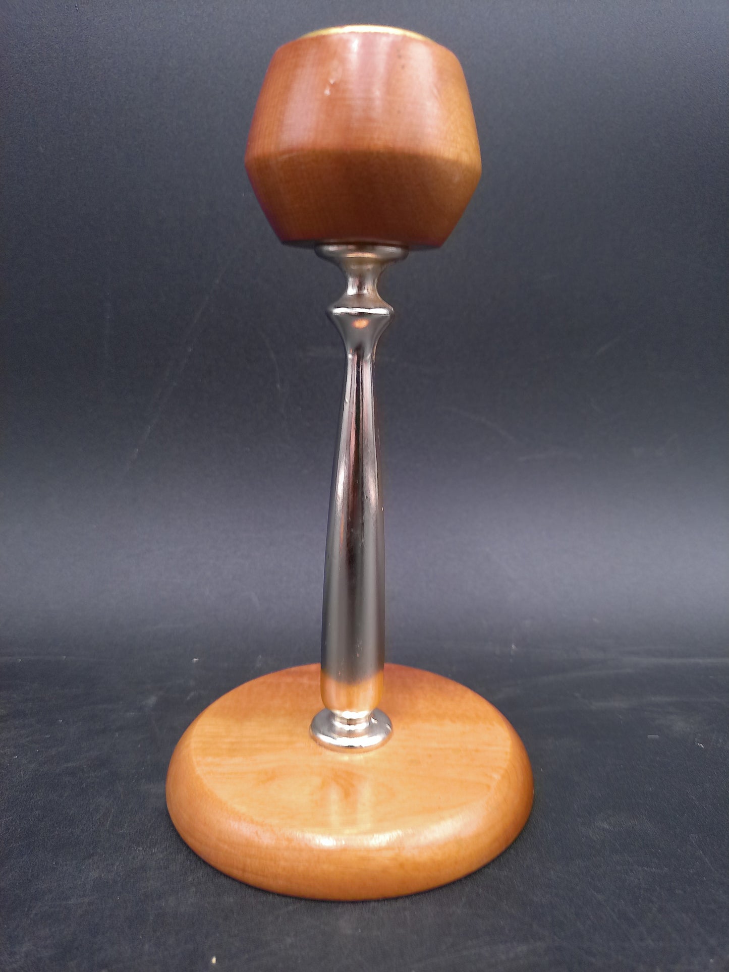 Myrtlewood Candle Holders Made in Oregon