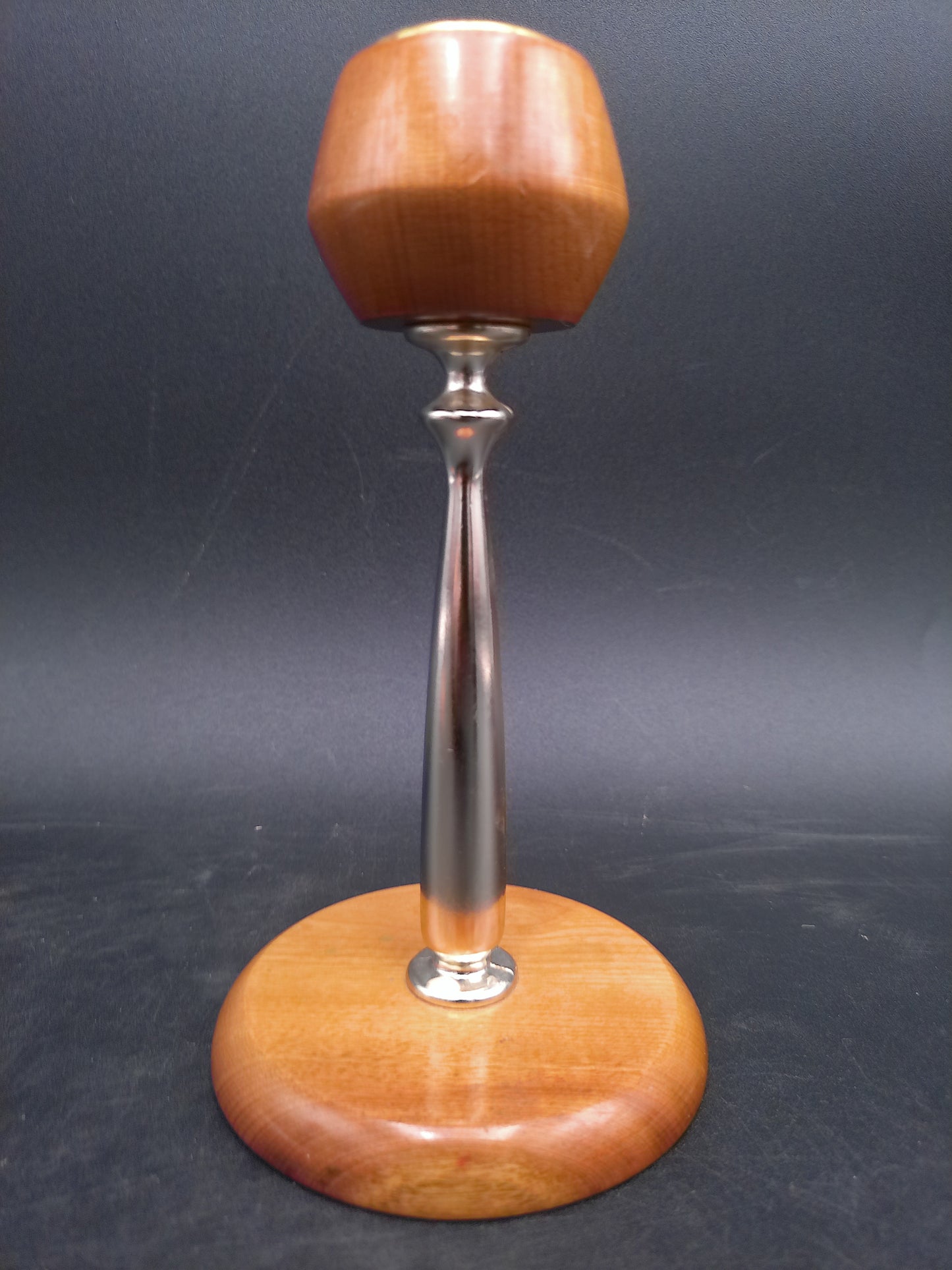 Myrtlewood Candle Holders Made in Oregon