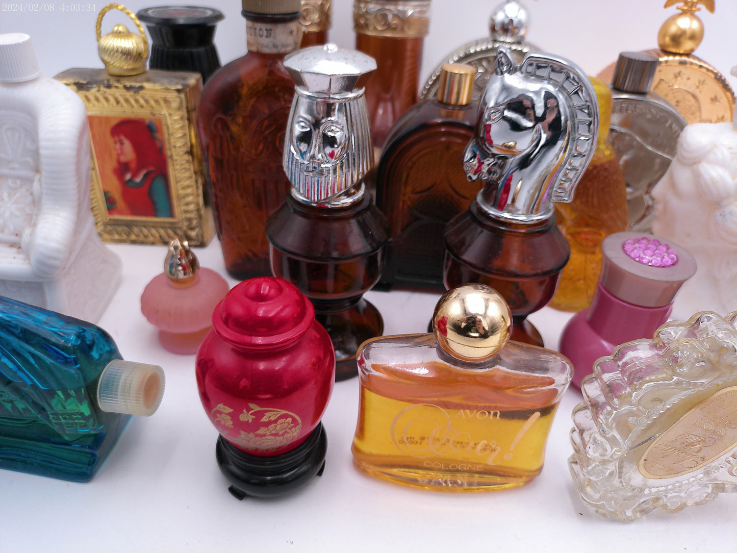 Huge Rare Lot of Avon Vintage Perfume  Bottles #3 no liquid