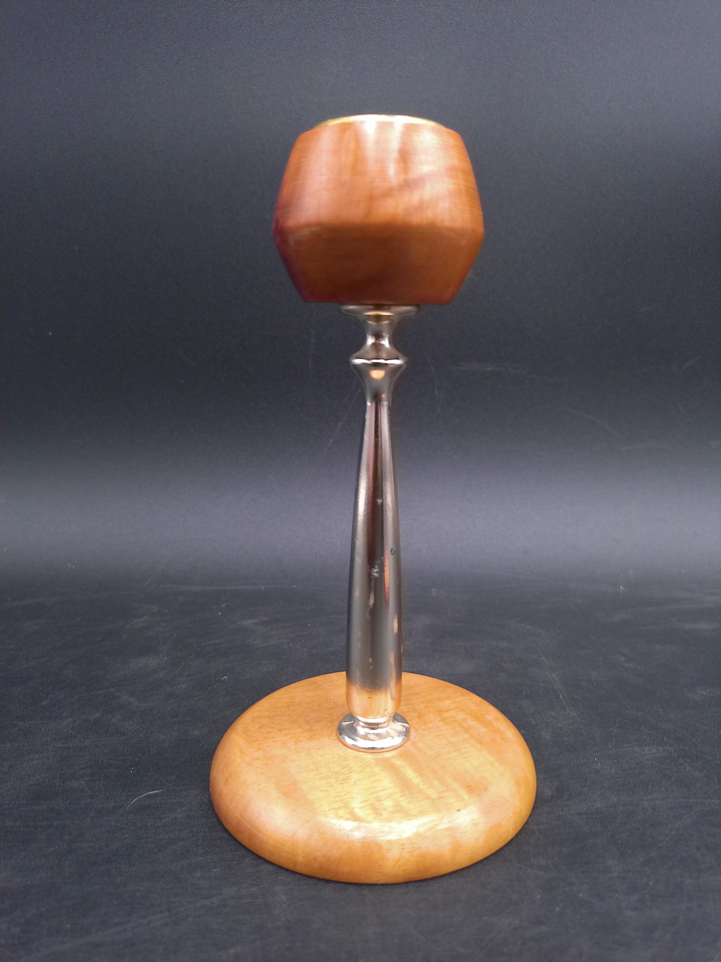 Myrtlewood Candle Holders Made in Oregon