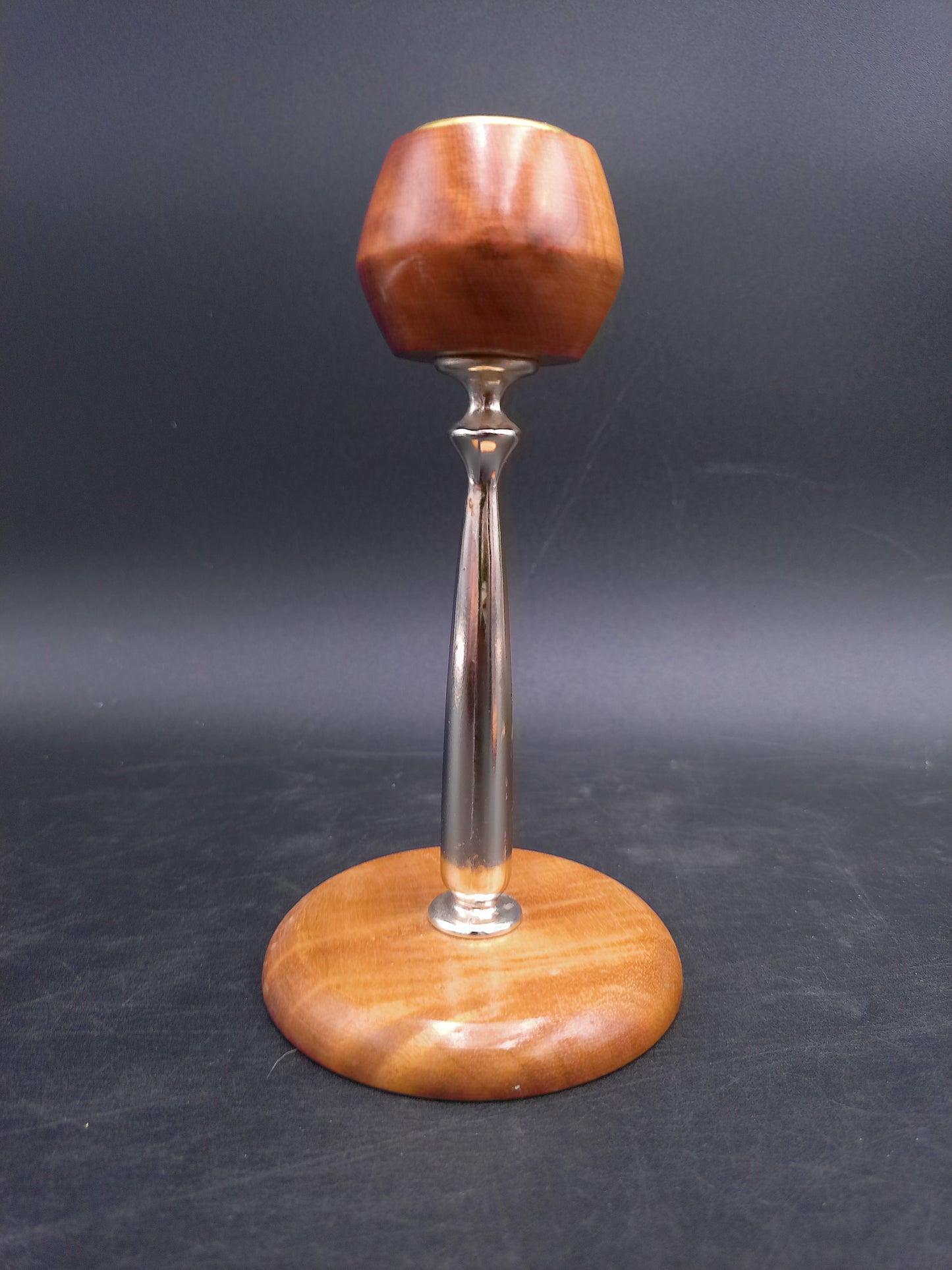 Myrtlewood Candle Holders Made in Oregon