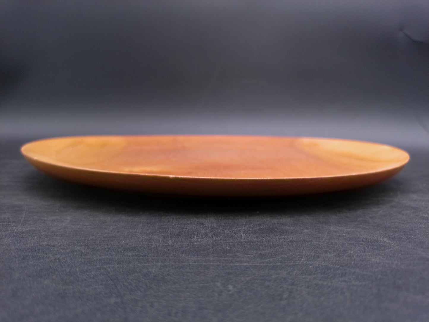 Myrtlewood Large Serving Plate Hand Made Vintage