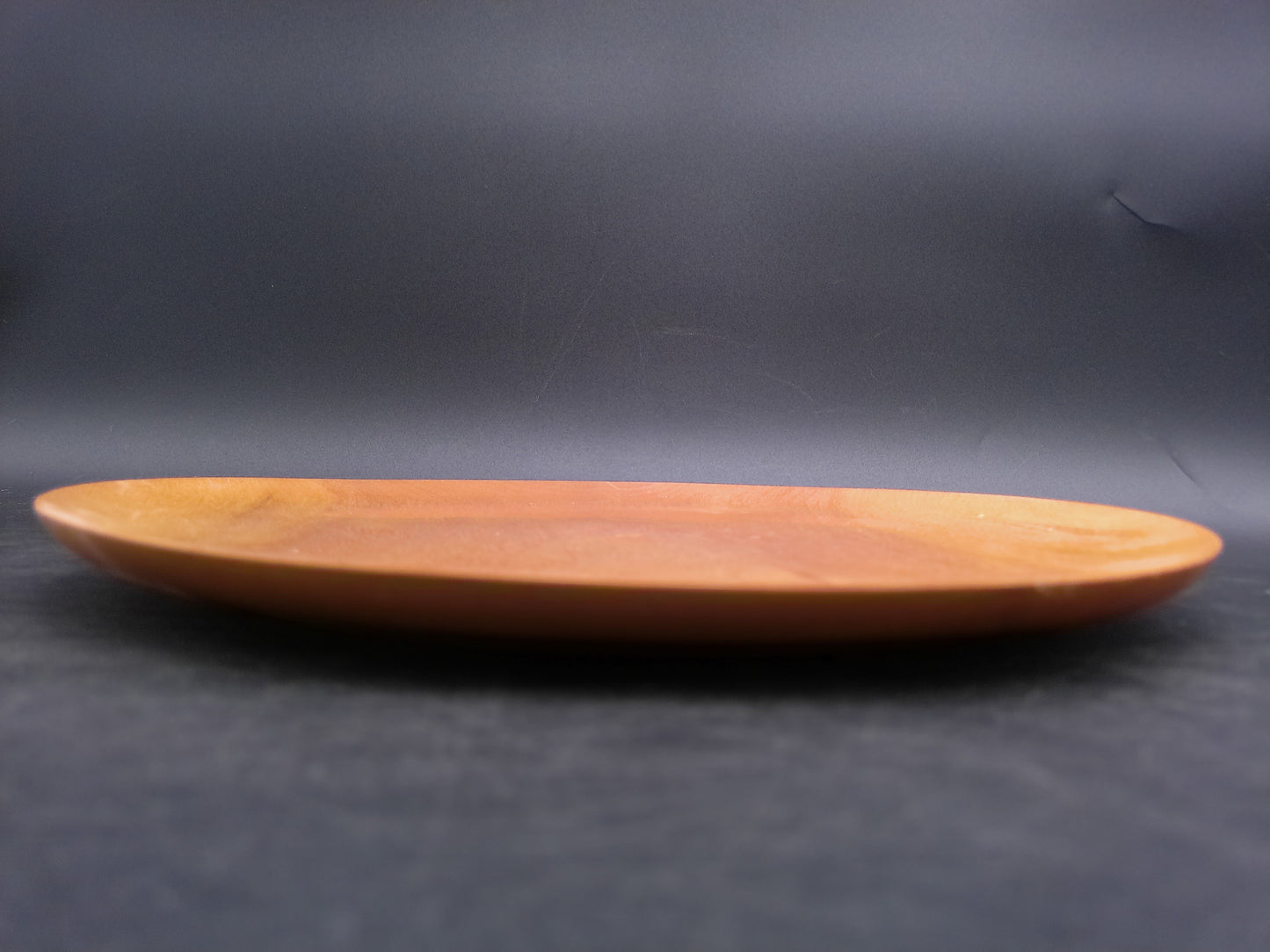 Myrtlewood Large Serving Plate Hand Made Vintage