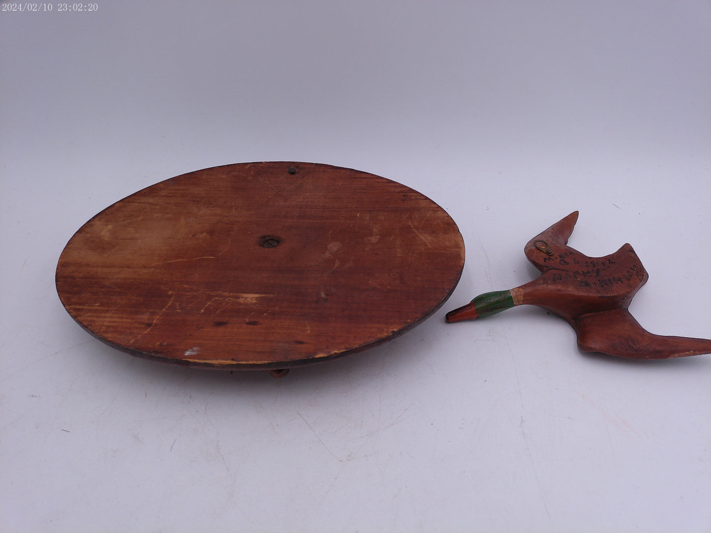 Pair of Vintage Male MALLARD duck Wall Hangings