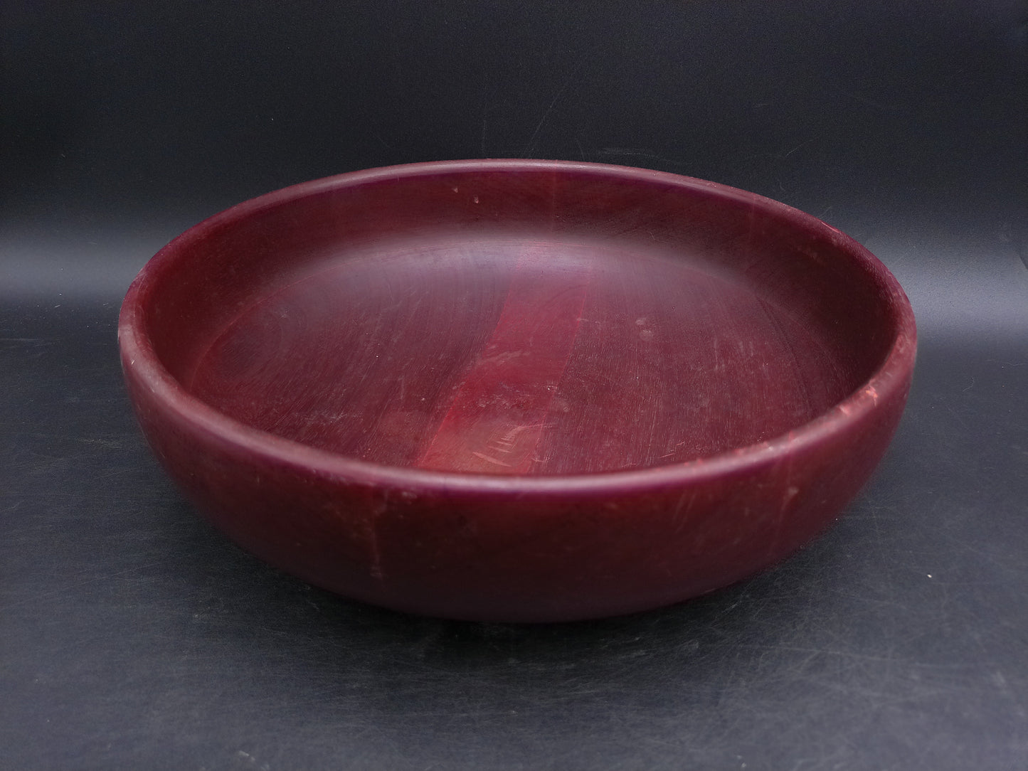Wood Turned Mahaogany Bowl