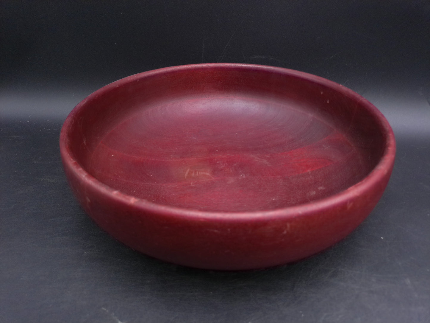Wood Turned Mahaogany Bowl