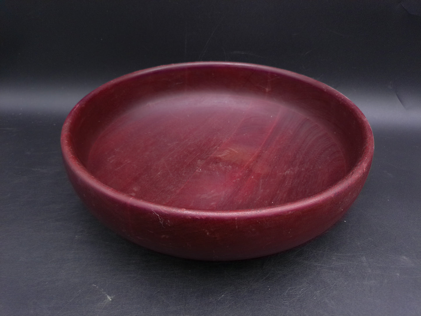 Wood Turned Mahaogany Bowl