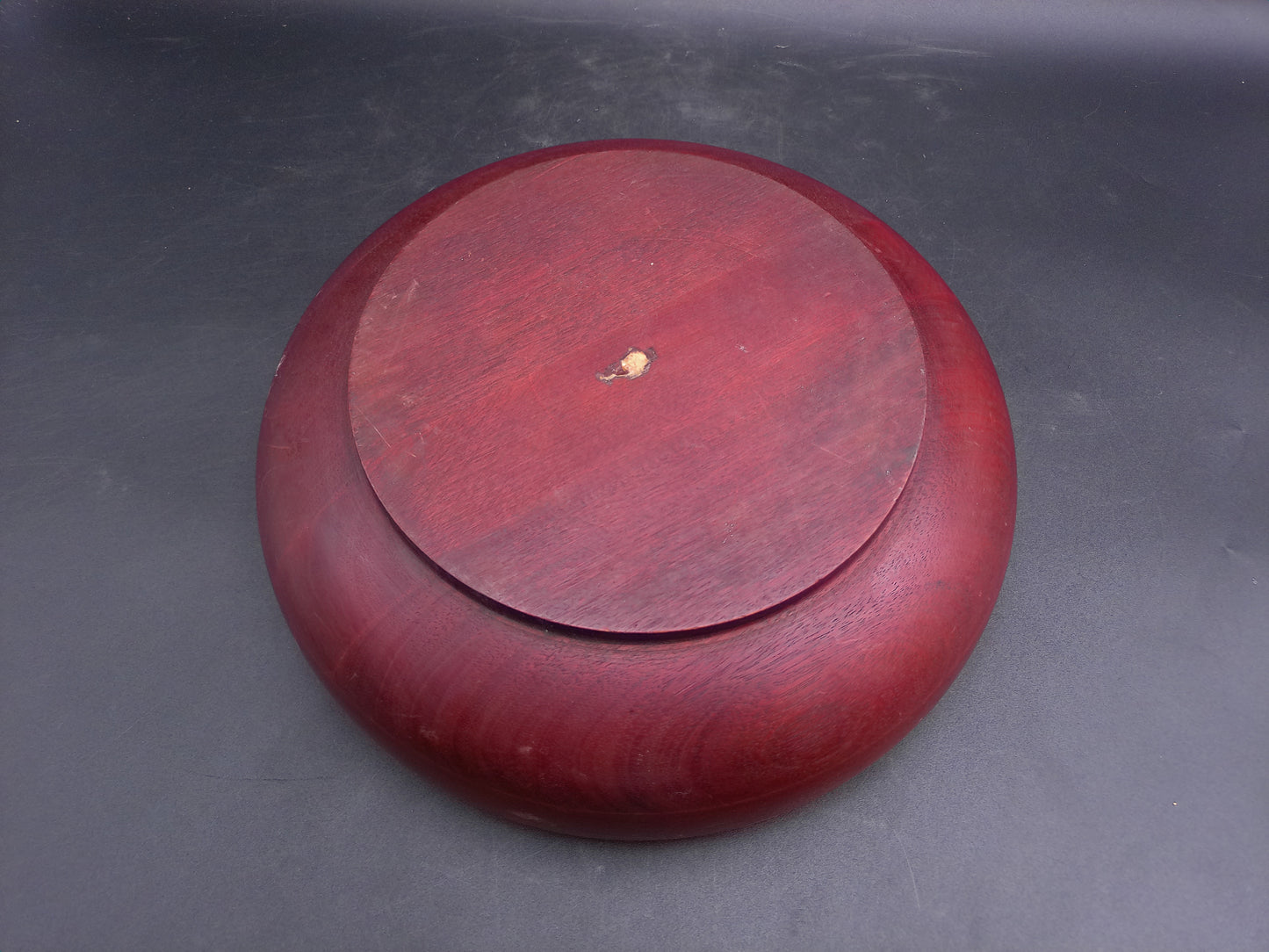 Wood Turned Mahaogany Bowl