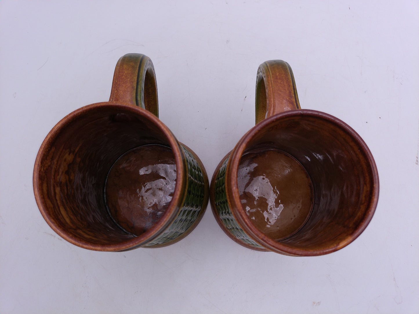 Beer Mug Stein Lot of 2 Made in W. Germany Model 7453