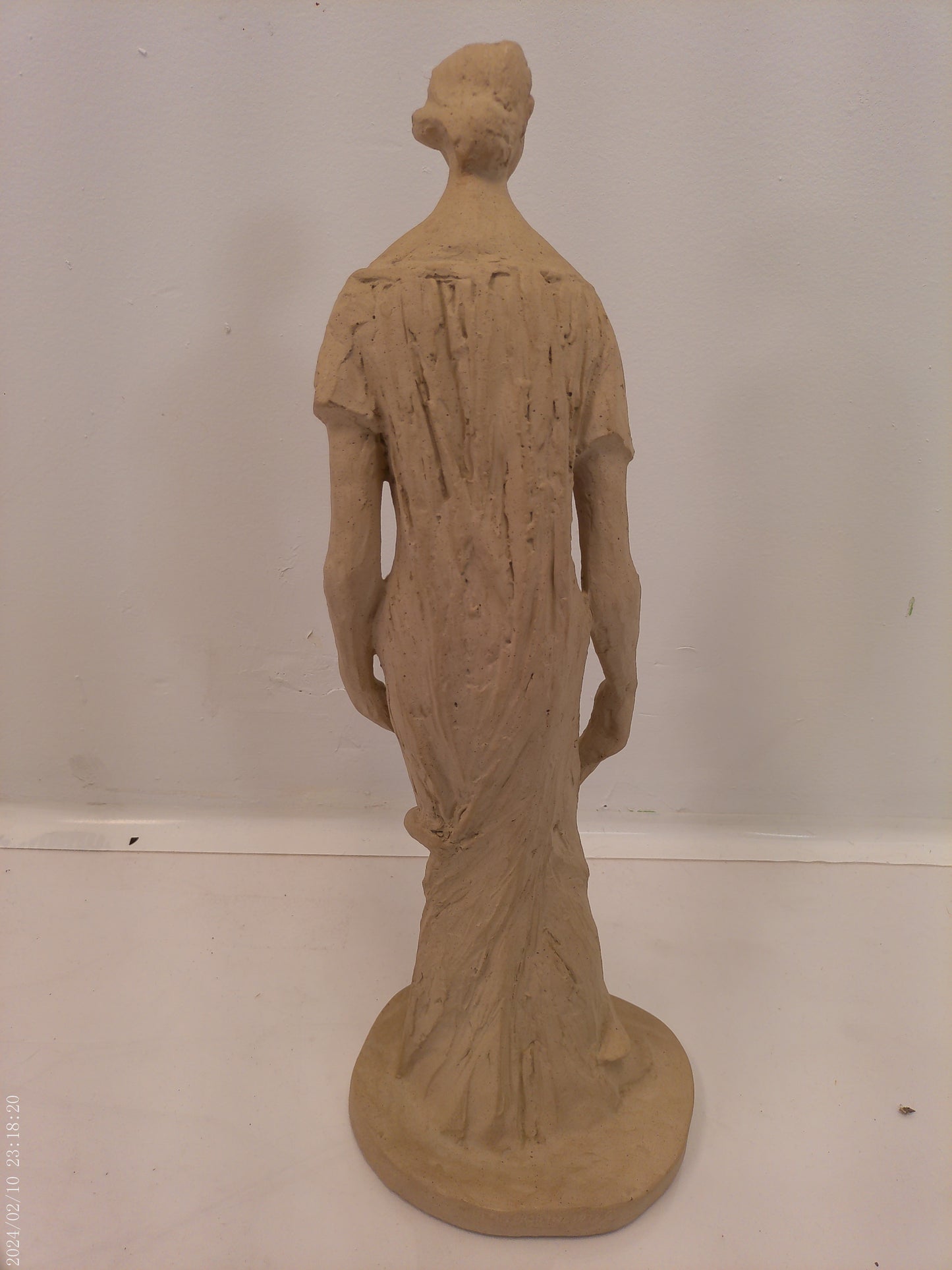 Mother and Me of Mother and Child Resin Sculpture 1970's