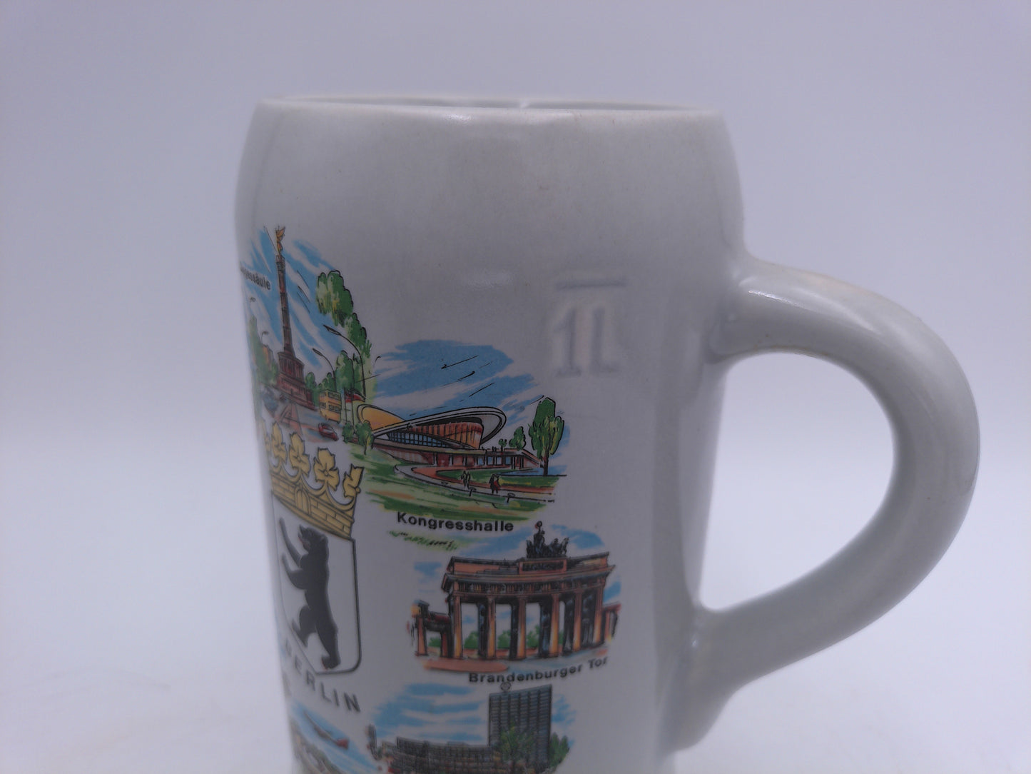 Beer Stein Mug Berlin Germany Made in USA