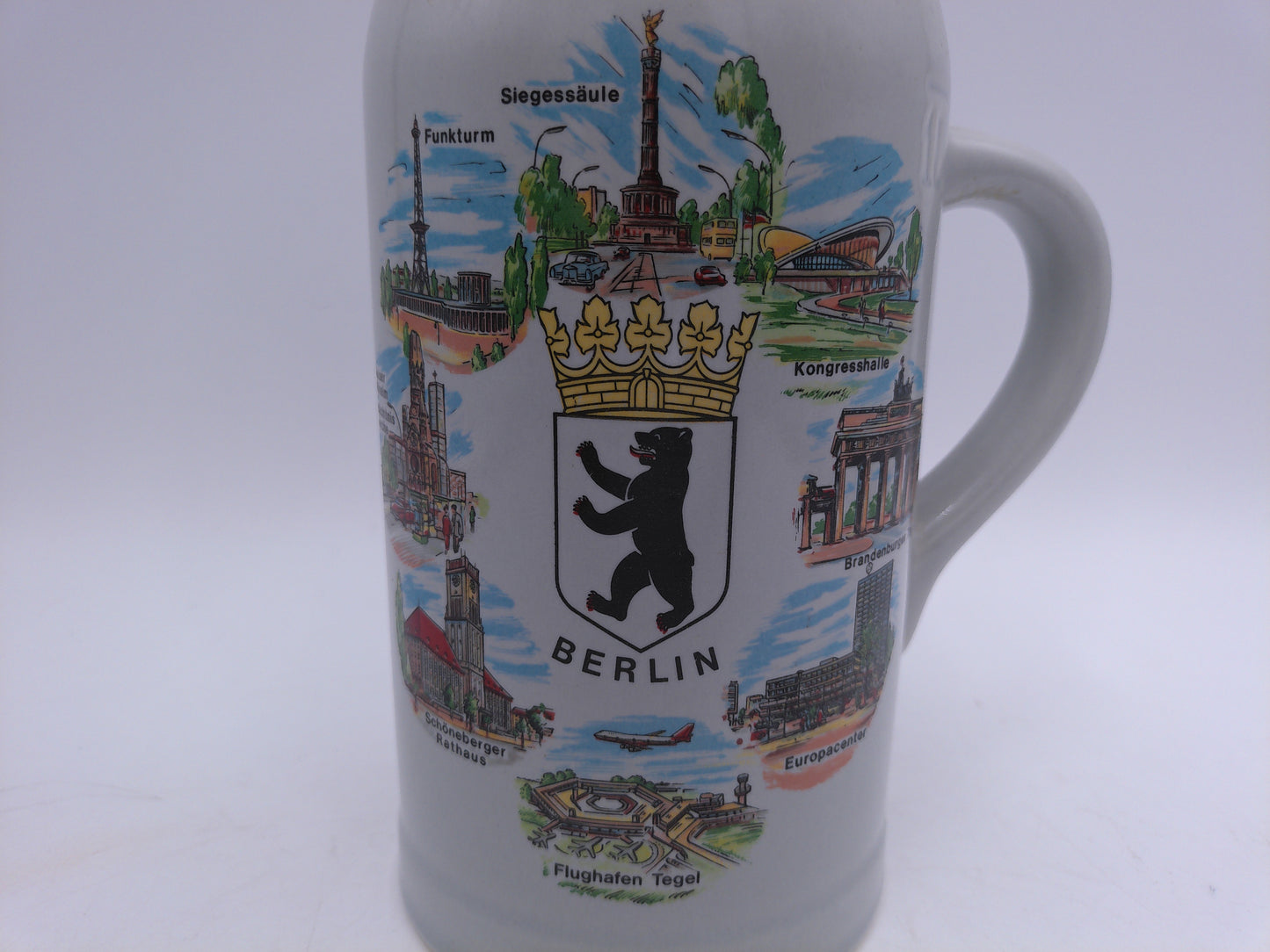 Beer Stein Mug Berlin Germany Made in USA