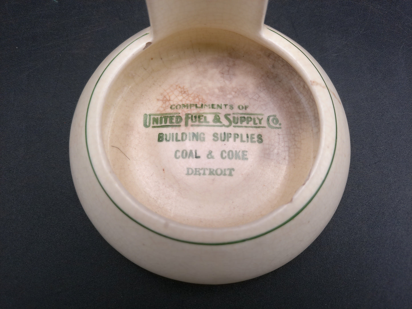 Ashtray United Fuel and Supply Co. Detroit
