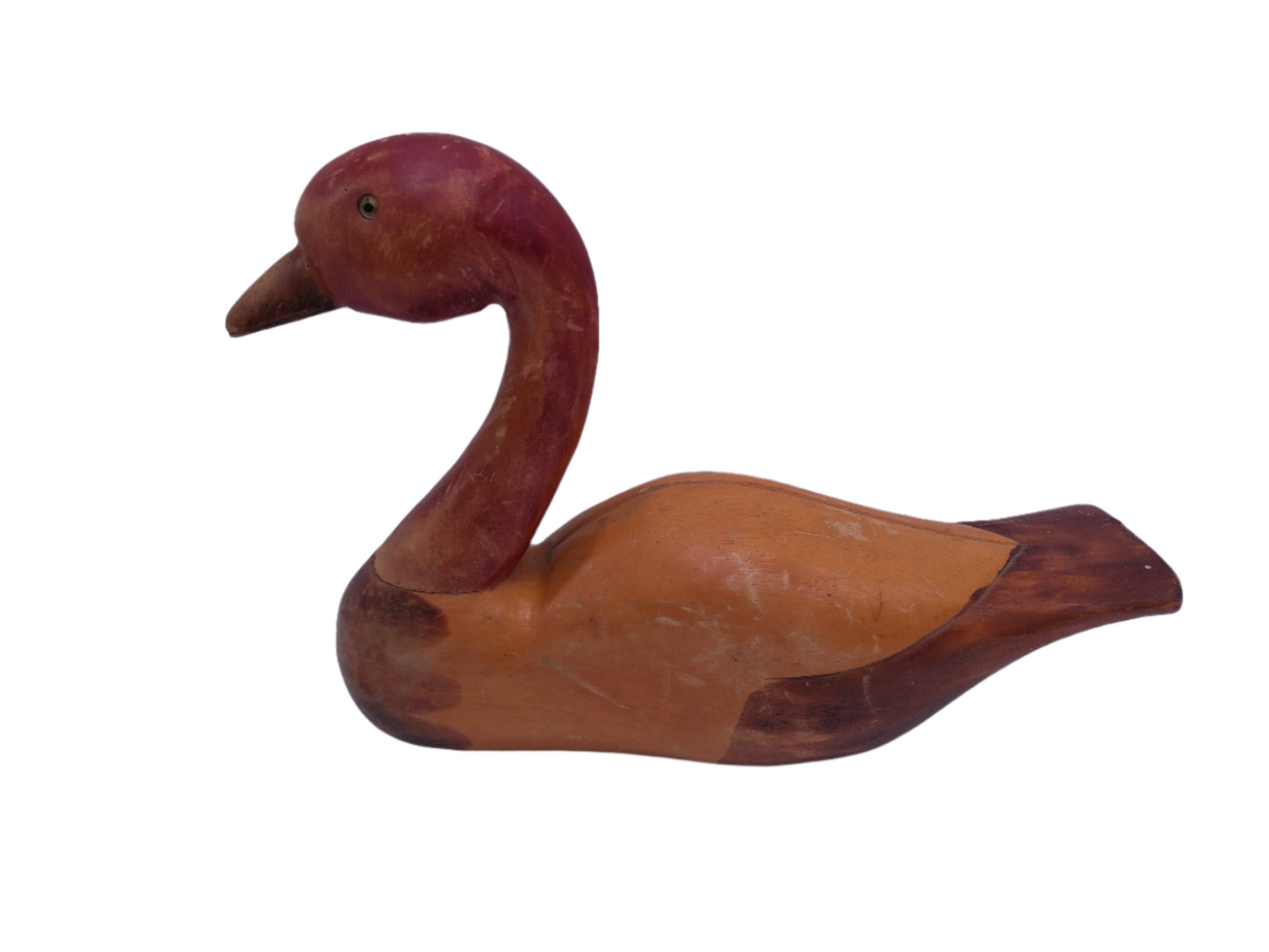 Hand Carved Wooden Duck Antique