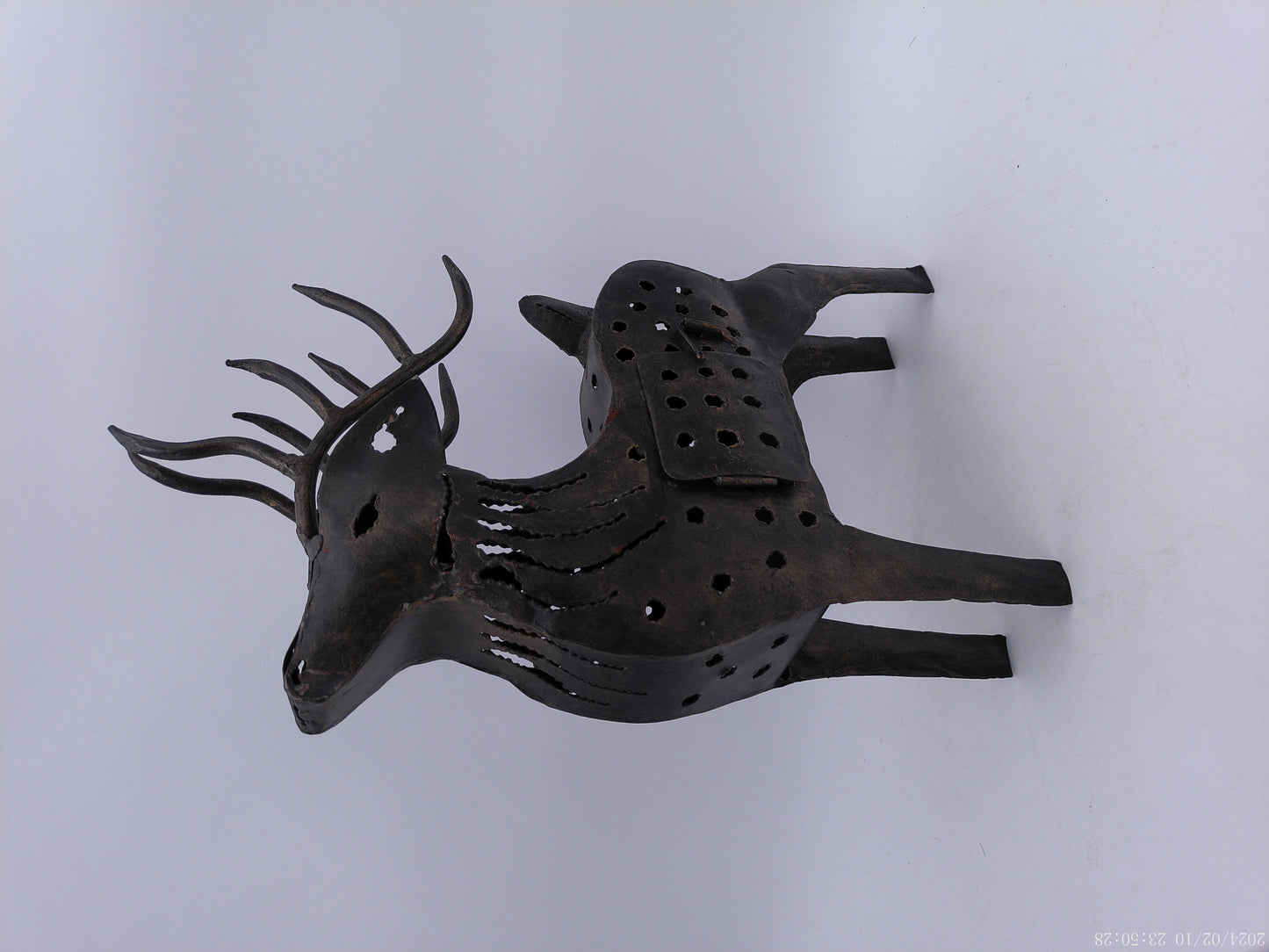 Decorative Vintage Reindeer Wine Bottle Cork Storage