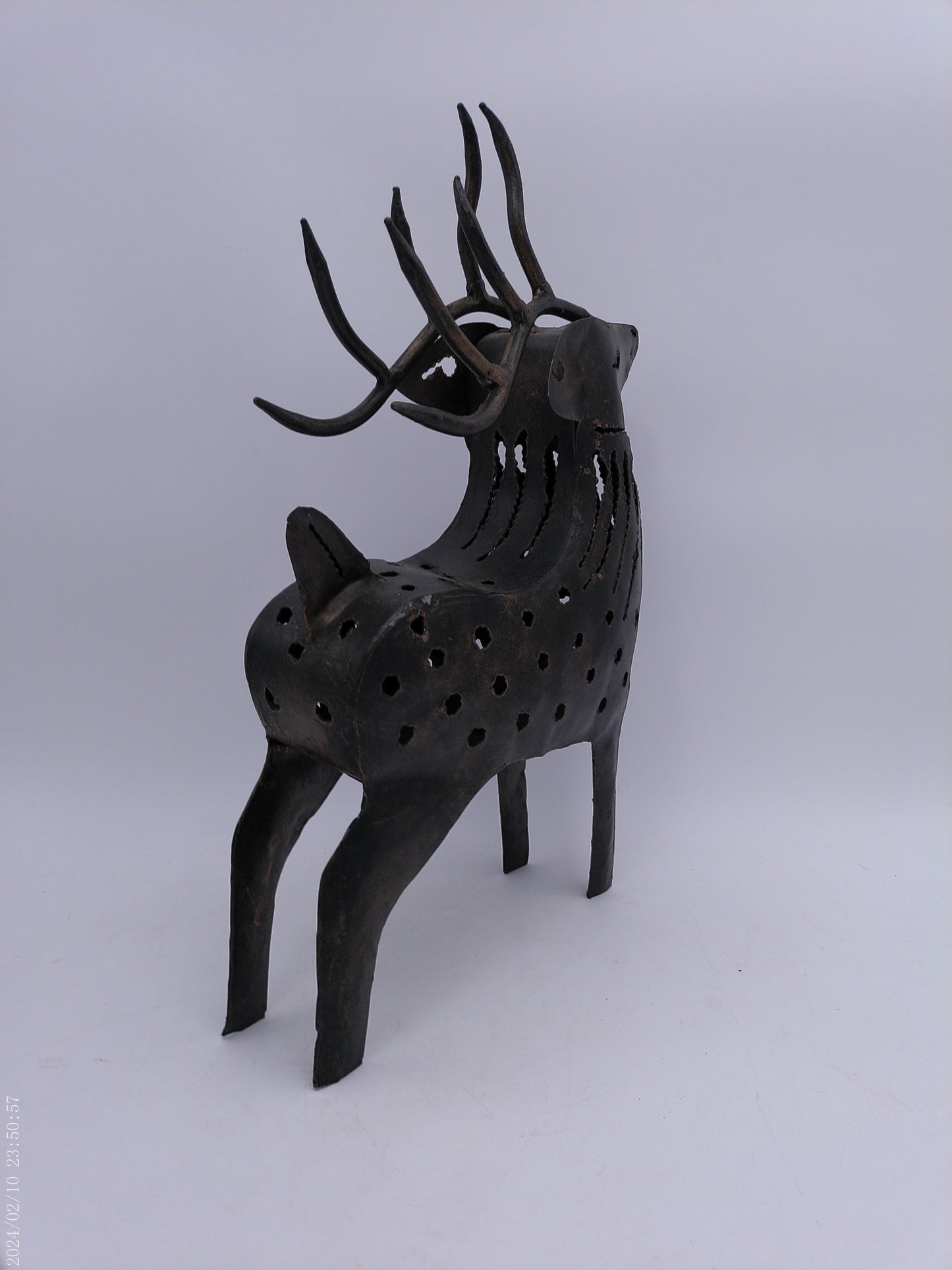 Decorative Vintage Reindeer Wine Bottle Cork Storage