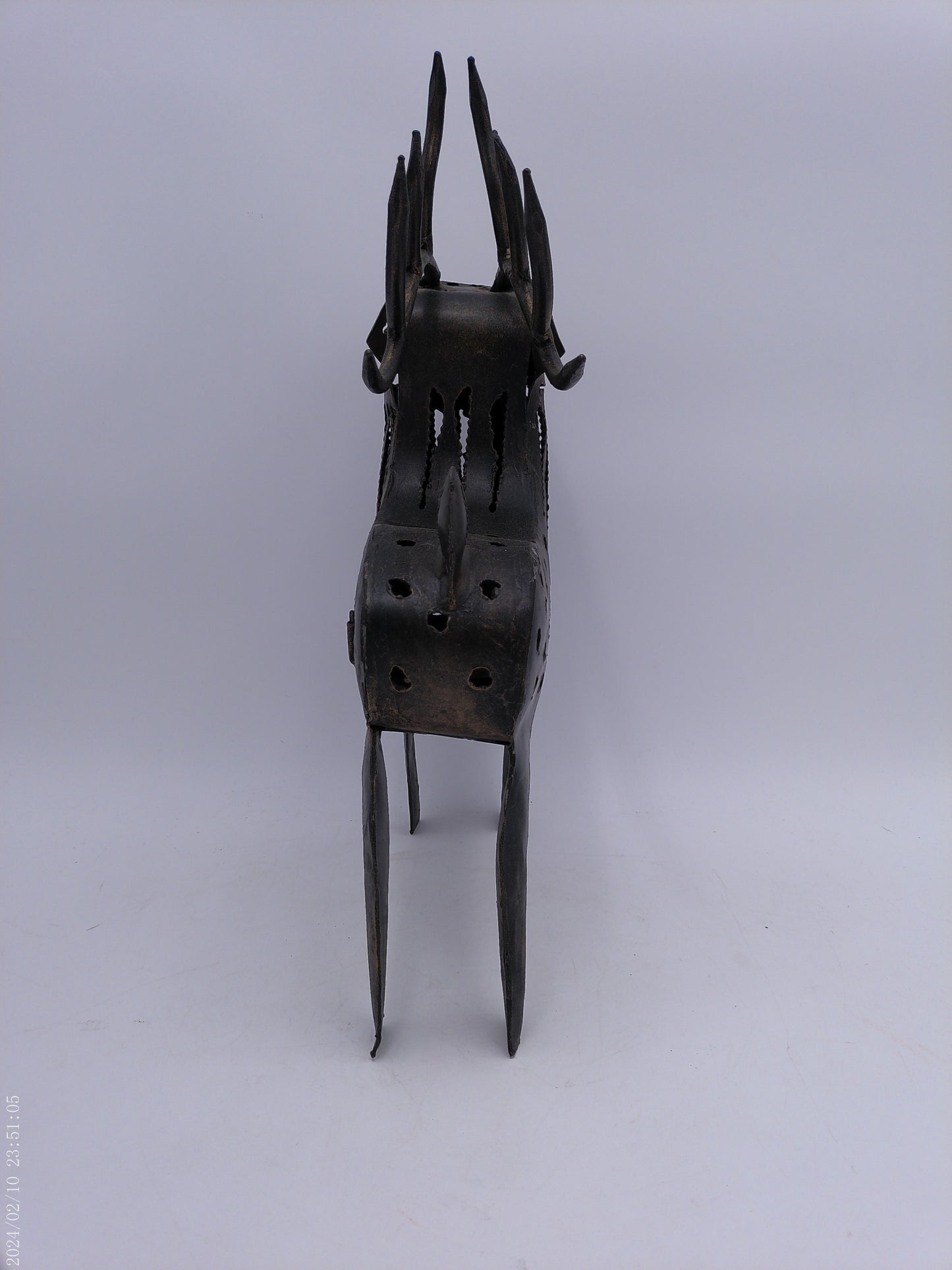 Decorative Vintage Reindeer Wine Bottle Cork Storage