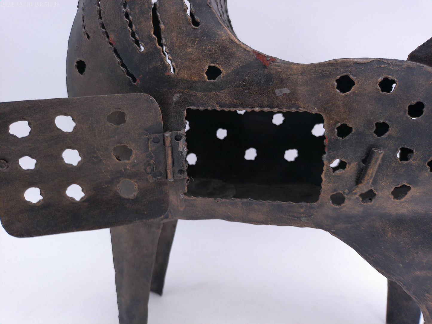 Decorative Vintage Reindeer Wine Bottle Cork Storage