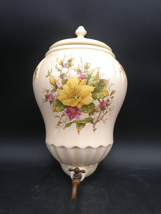 J. W. Co. JW Co Royal Winton Wall Mount Wine Water Spout Ceramic  Rare