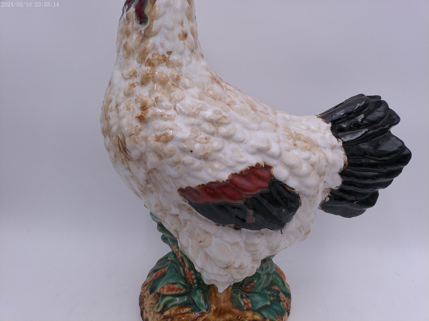 Vintage Farmhouse  Country Ceramic Chicken Rooster