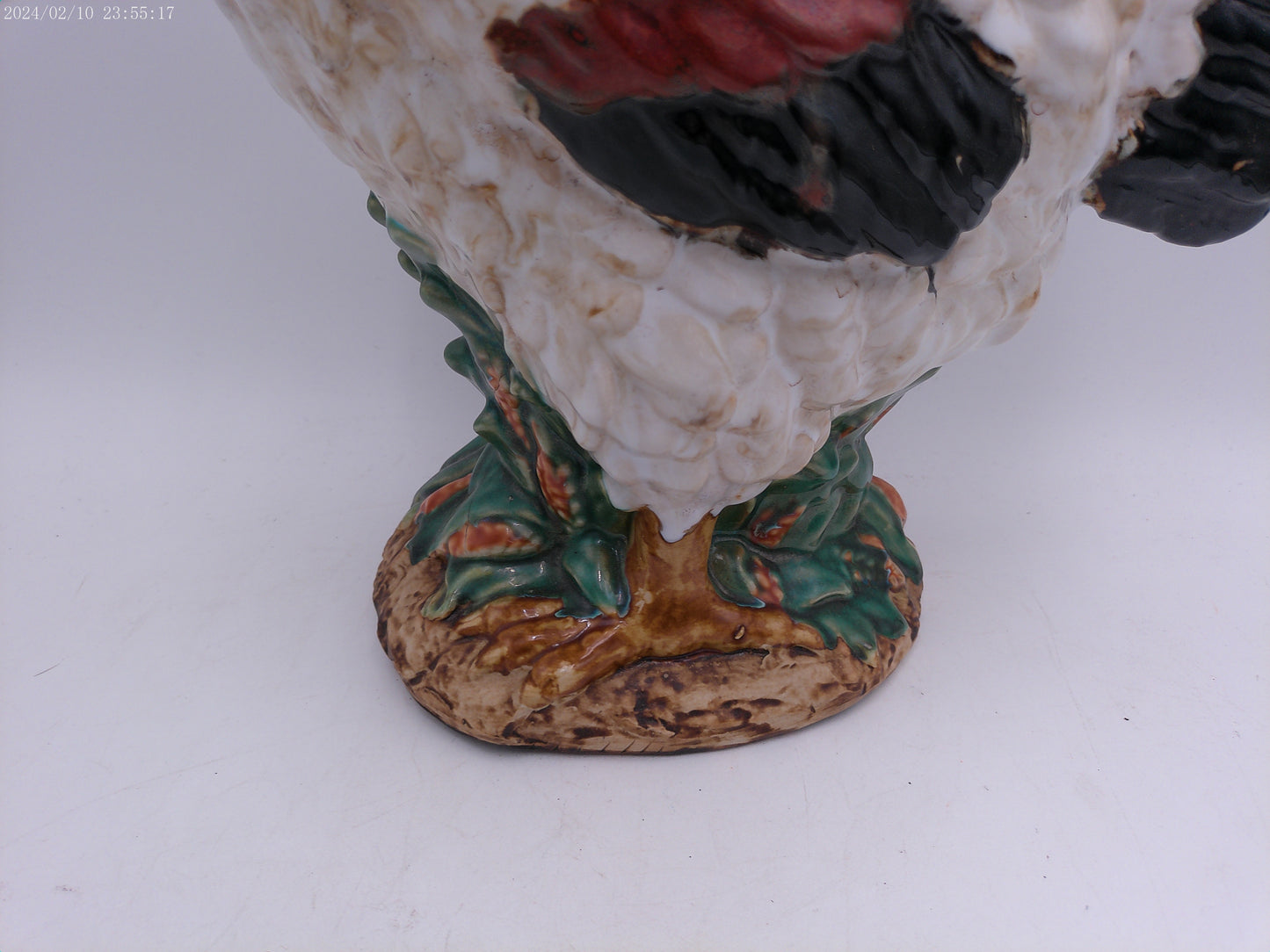 Vintage Farmhouse  Country Ceramic Chicken Rooster