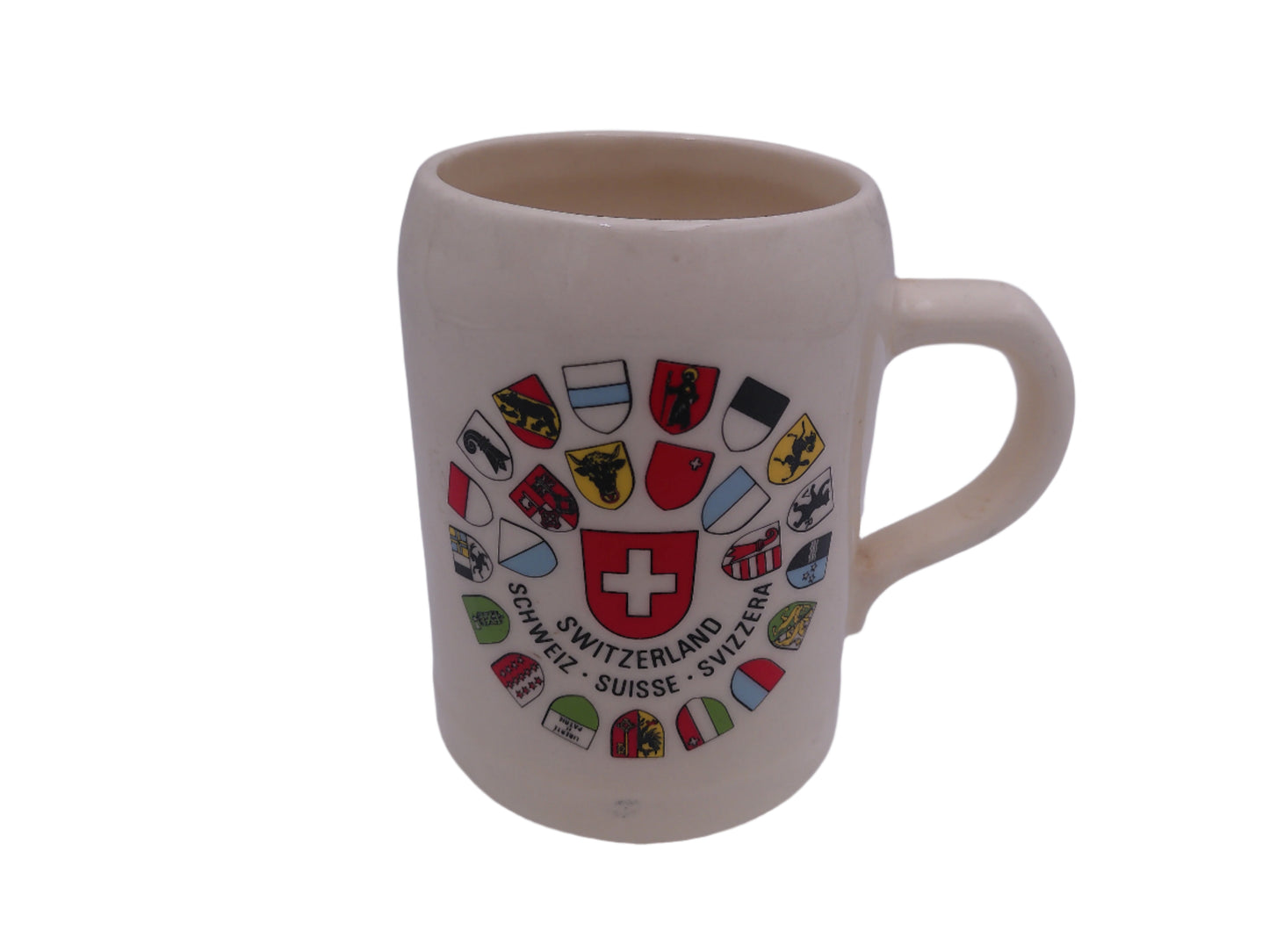Beer Stein Switzerland City Coat of Arms Schweiz Suisse Svizzera