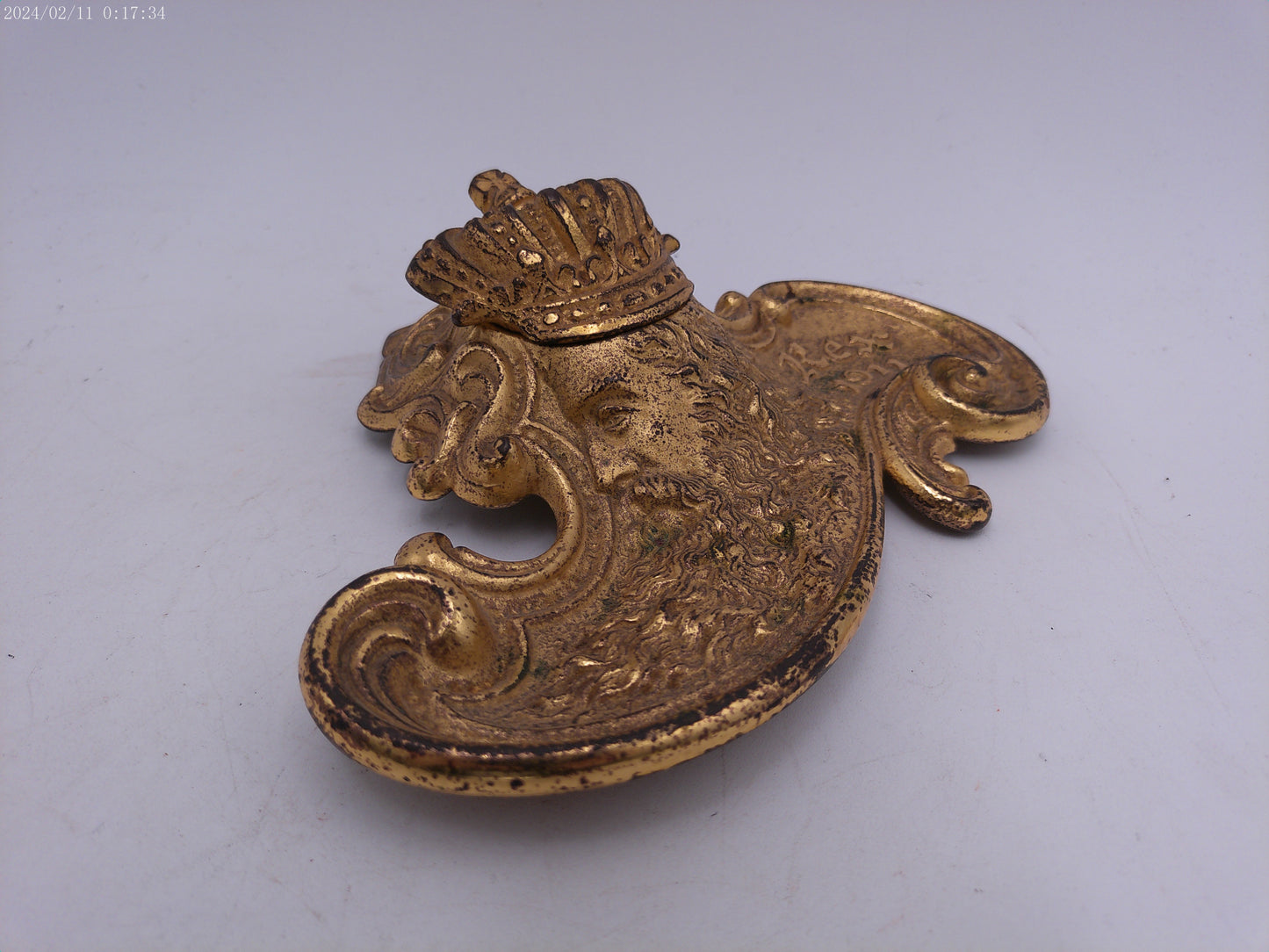 Rex 1911 INKWELL New Orleans Mardi Gras MGS239 ink well