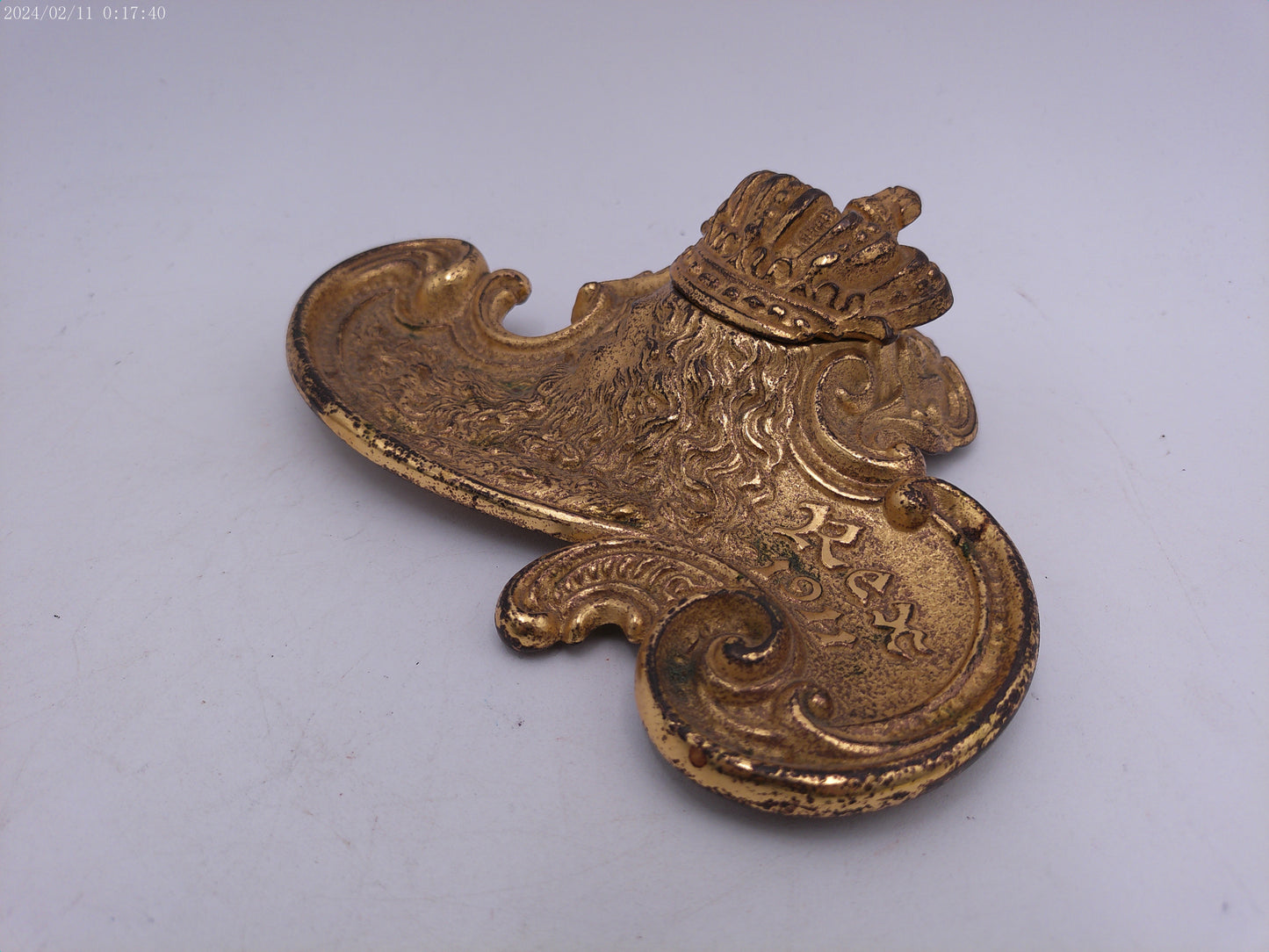Rex 1911 INKWELL New Orleans Mardi Gras MGS239 ink well