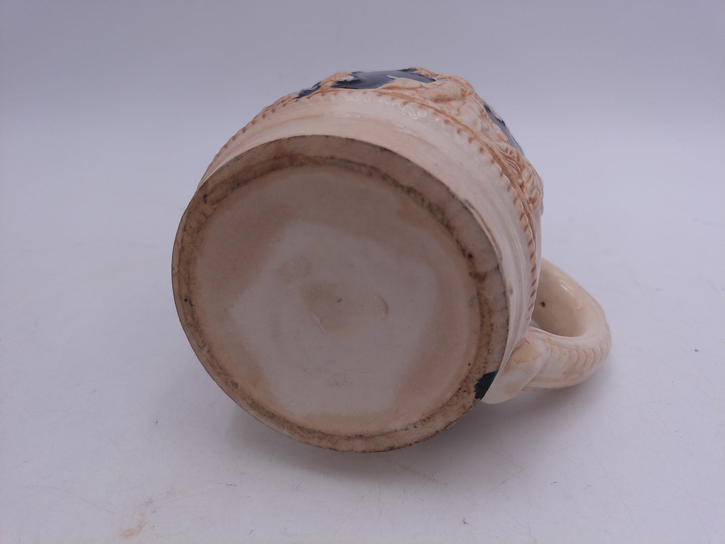 Beer Stein Vintage German Beer Stein Antique Ceramic Porcelain
