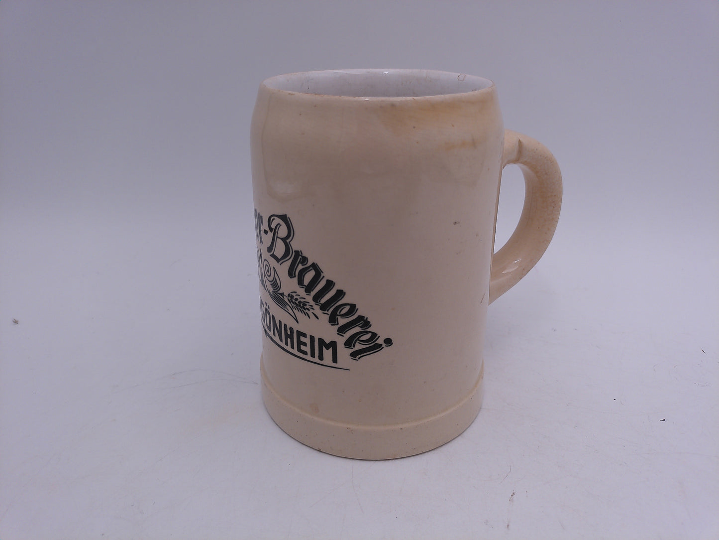 Beer Stein German Made Mug Vintage Markings on Bottom