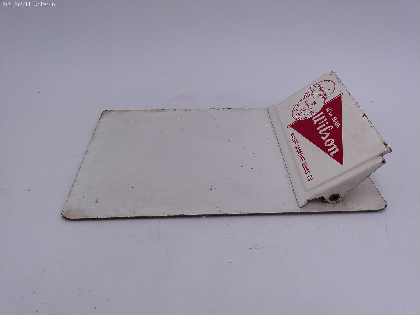 Wilson Sporting Goods Clipboard Vintage
