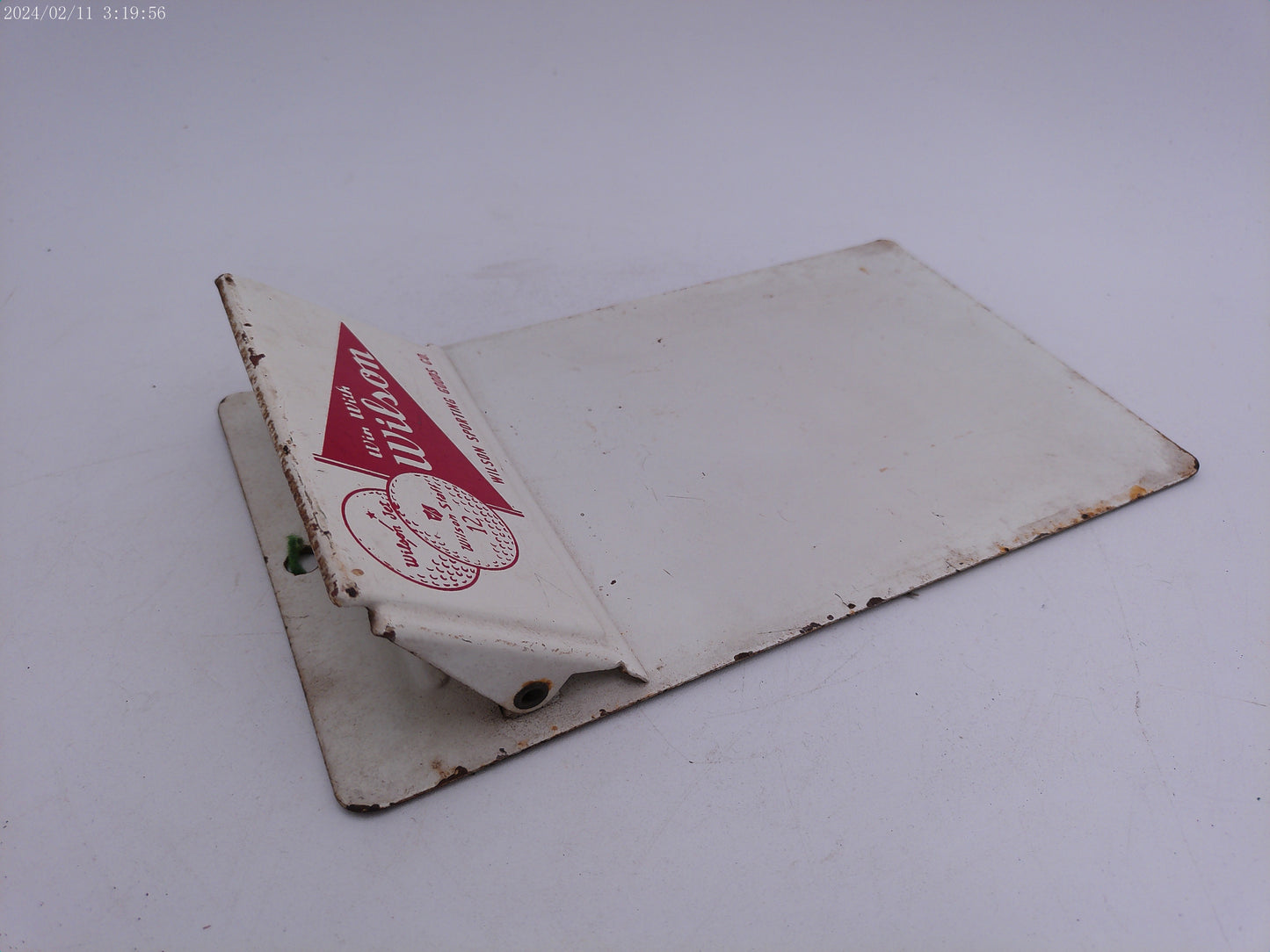Wilson Sporting Goods Clipboard Vintage