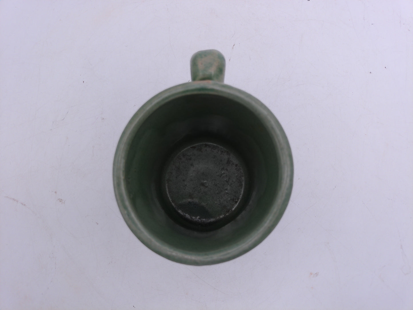 Beer Stein Vintage 1920's Buccaneer Green Pirate Stoneware Mug Cup Bar Ware 5” Tall