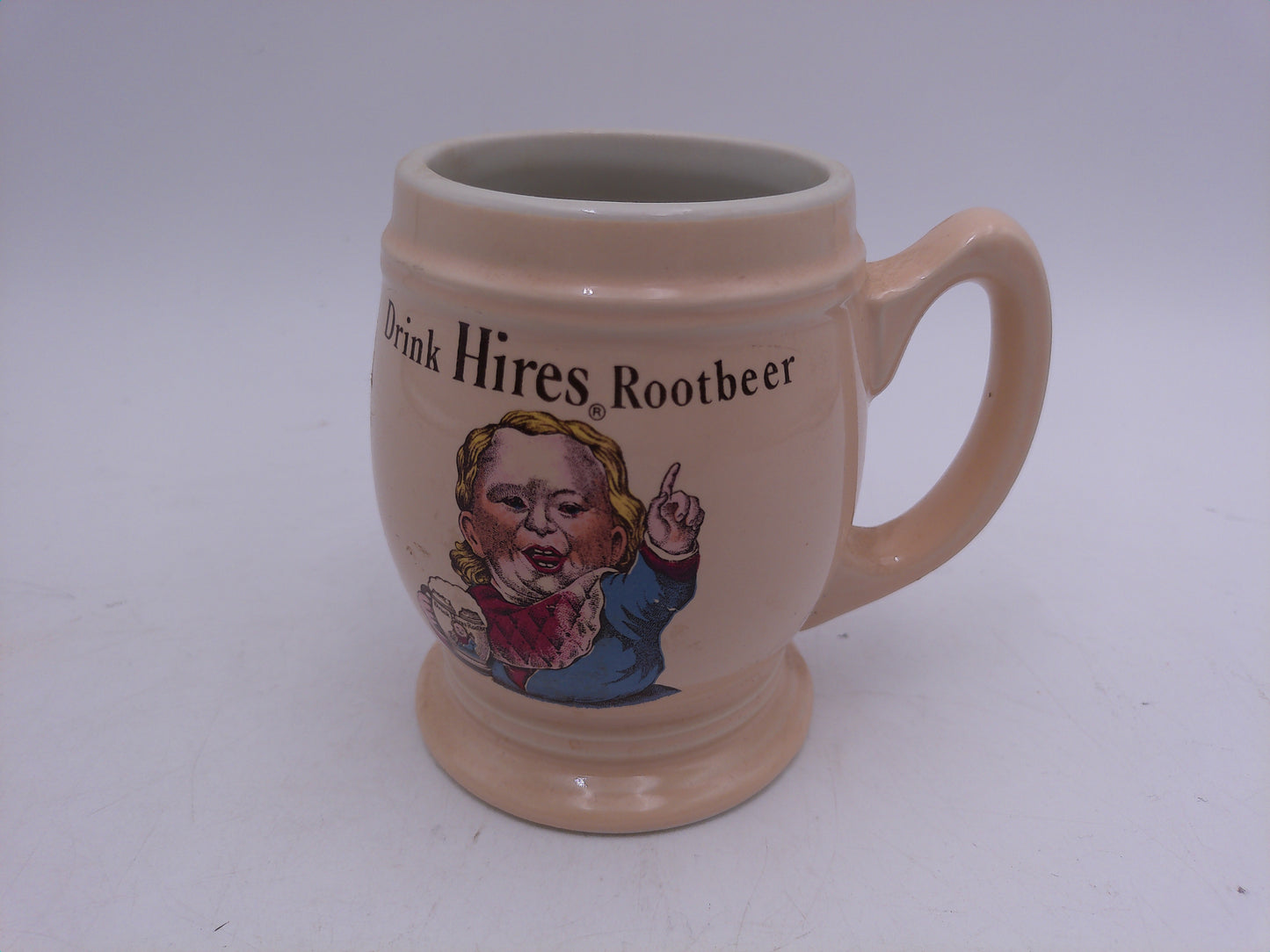 Root Beer Coffee Mug Vintage Mettlach Villeroy & Boch Hires Cup Rootbeer