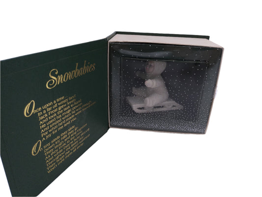 Snowbabies   sledding baby  P10