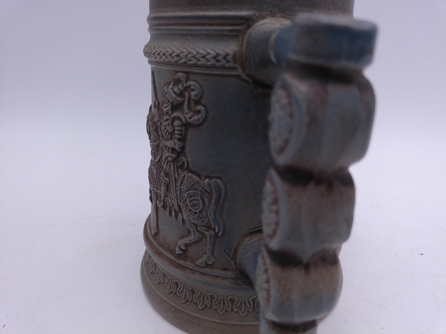 Beer Stein Vintage Jousting Knights Beer Stein Unique Handle