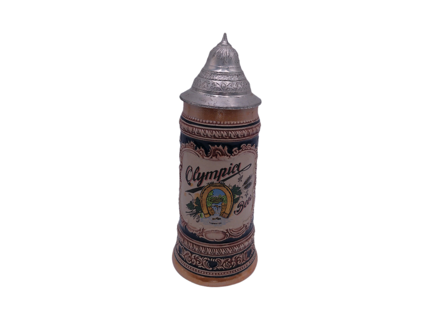 Beer Stein Vintage Olympia Beer W. Germany Original
