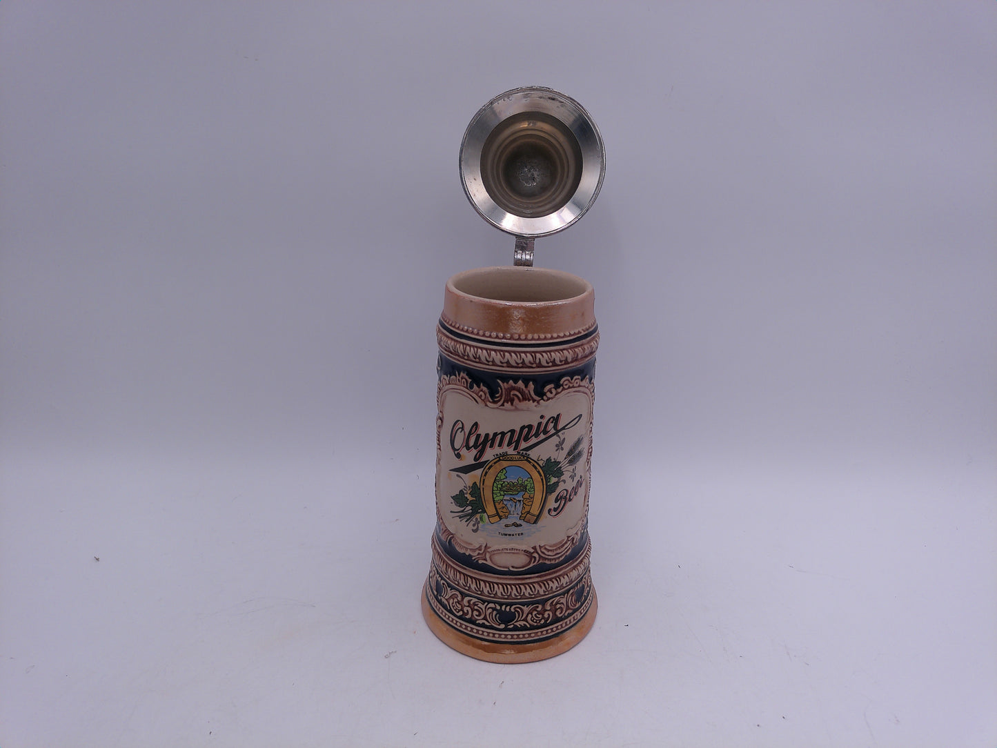 Beer Stein Vintage Olympia Beer W. Germany Original