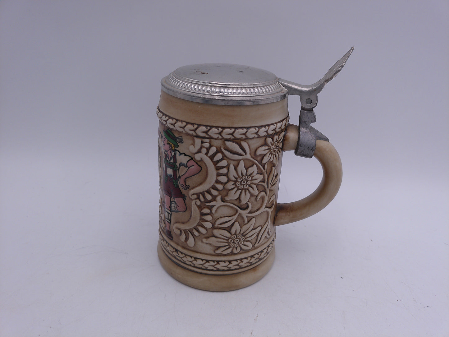 Beer Stein 1982 Bavarian Made for F.T.D.A. Bavaria Made by Ceramaete