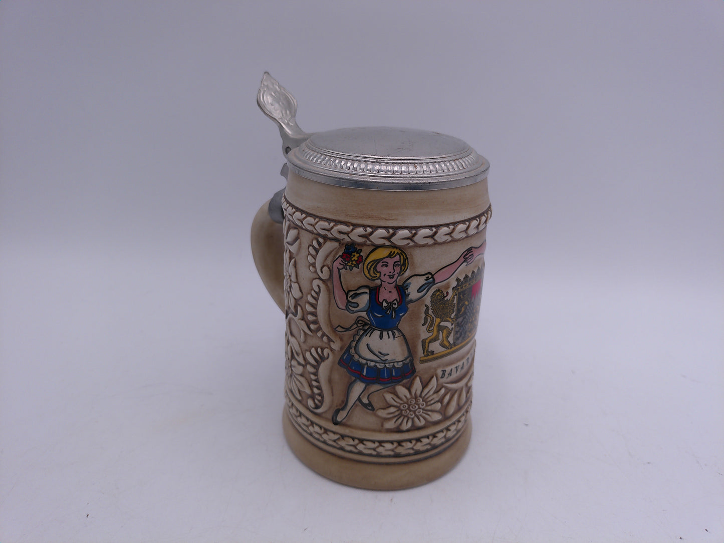 Beer Stein 1982 Bavarian Made for F.T.D.A. Bavaria Made by Ceramaete